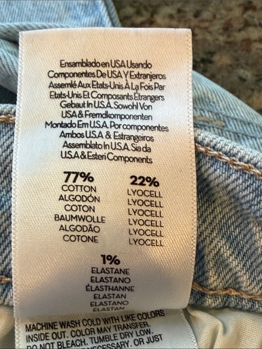 Mother Lil Husler Roller Skimp Fray Jeans in Bring The Cooler Size 27P NWT - Picture 12 of 14